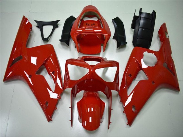 Carene Kawasaki ZX6R 2003-2004 - Rosso Carene Kawasaki ZX6R 2003-2004 - Rosso