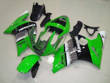 Carene Kawasaki ZX6R 2003-2004 - Verde Nakano