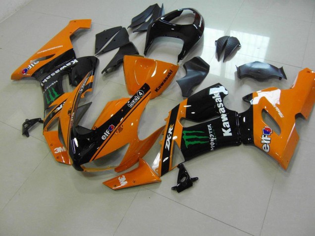 Carene Kawasaki ZX6R 2005-2006 - Arancia Monster Carene Kawasaki ZX6R 2005-2006 - Arancia Monster