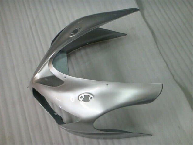 Carene Kawasaki ZX6R 2005-2006 - Argento Nero Carene Kawasaki ZX6R 2005-2006 - Argento Nero