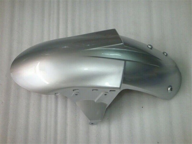 Carene Kawasaki ZX6R 2005-2006 - Argento Nero Carene Kawasaki ZX6R 2005-2006 - Argento Nero