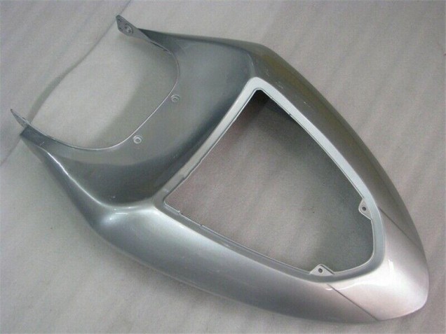 Carene Kawasaki ZX6R 2005-2006 - Argento Rosso Fiammas Carene Kawasaki ZX6R 2005-2006 - Argento Rosso Fiammas