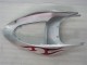 Carene Kawasaki ZX6R 2005-2006 - Argento Rosso Fiammas Carene Kawasaki ZX6R 2005-2006 - Argento Rosso Fiammas