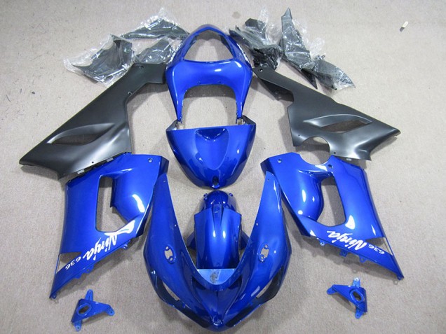Carene Kawasaki ZX6R 2005-2006 - Blu Bianco Ninja 636 Carene Kawasaki ZX6R 2005-2006 - Blu Bianco Ninja 636