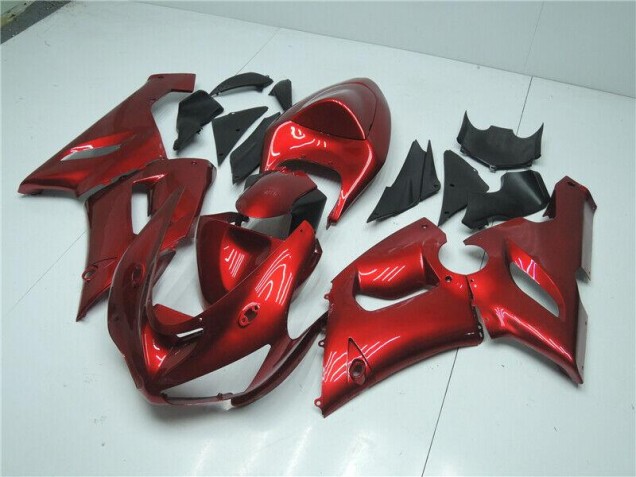 Carene Kawasaki ZX6R 2005-2006 - Caramella Rosso Carene Kawasaki ZX6R 2005-2006 - Caramella Rosso