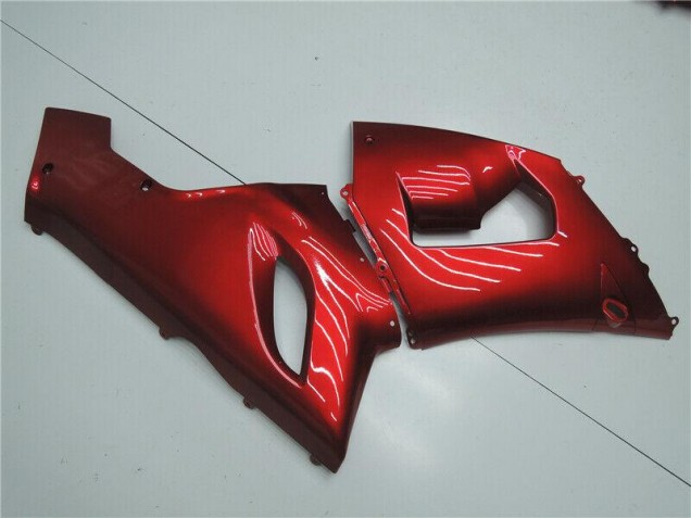Carene Kawasaki ZX6R 2005-2006 - Caramella Rosso Carene Kawasaki ZX6R 2005-2006 - Caramella Rosso