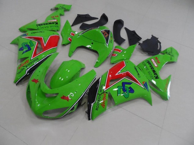 Carene Kawasaki ZX6R 2005-2006 - Neos Banca Carene Kawasaki ZX6R 2005-2006 - Neos Banca