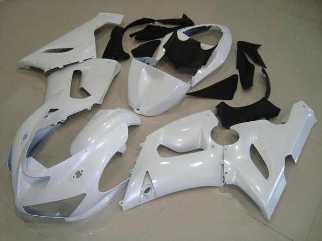 Carene Kawasaki ZX6R 2005-2006 - Scuro Bianco Perla Carene Kawasaki ZX6R 2005-2006 - Scuro Bianco Perla