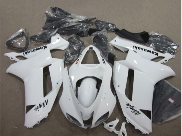 Carene Kawasaki ZX6R 2007-2008 - Bianco Carene Kawasaki ZX6R 2007-2008 - Bianco