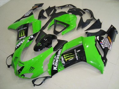 Carene Kawasaki ZX6R 2007-2008 - Monster Verde