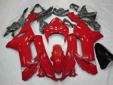 Carene Kawasaki ZX6R 2007-2008 - Rosso