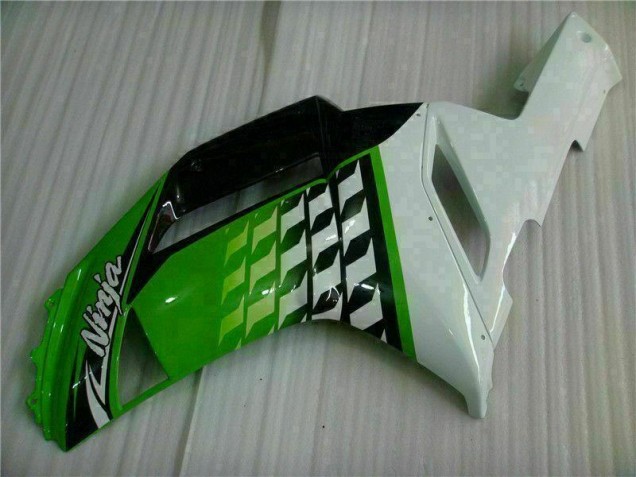Carene Kawasaki ZX6R 2007-2008 - Verde Bianco Ninja