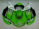Carene Kawasaki ZX6R 2007-2008 - Verde Bianco Ninja