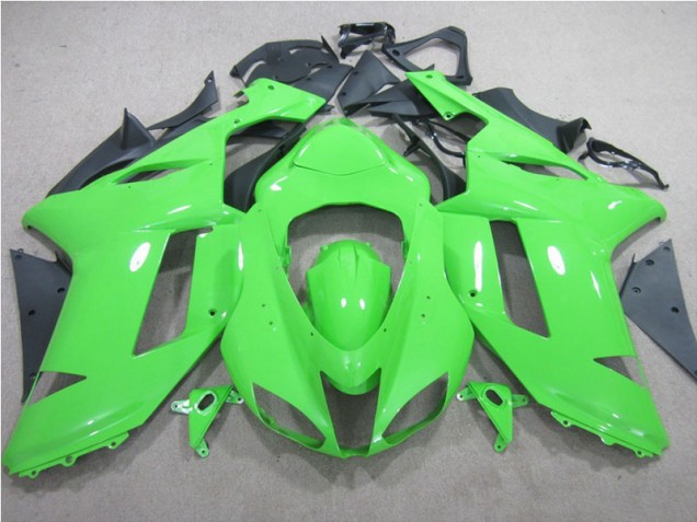 Carene Kawasaki ZX6R 2007-2008 - Verde Carene Kawasaki ZX6R 2007-2008 - Verde