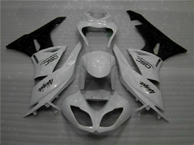 Carene Kawasaki ZX6R 2009-2012 - Bianco Nero Ninja Carene Kawasaki ZX6R 2009-2012 - Bianco Nero Ninja