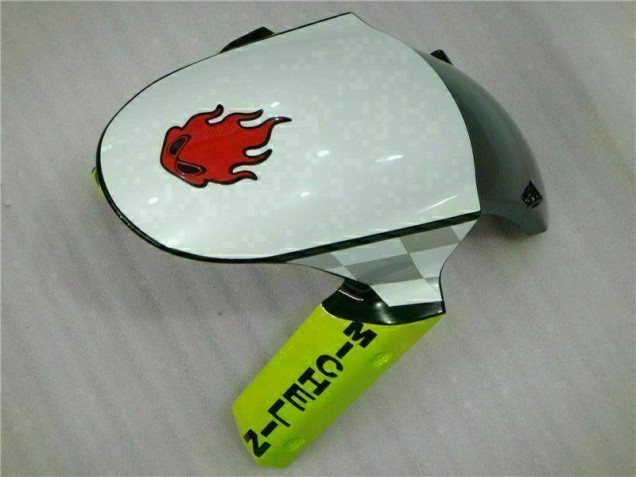 Carene Kawasaki ZX6R 2009-2012 - Bianco Rosso H. Energy Carene Kawasaki ZX6R 2009-2012 - Bianco Rosso H. Energy