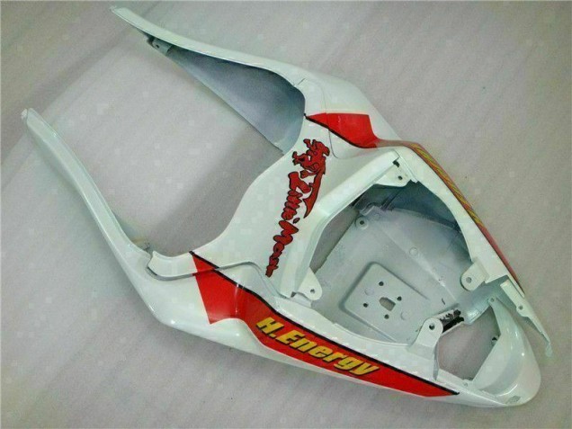 Carene Kawasaki ZX6R 2009-2012 - Bianco Rosso H. Energy Carene Kawasaki ZX6R 2009-2012 - Bianco Rosso H. Energy