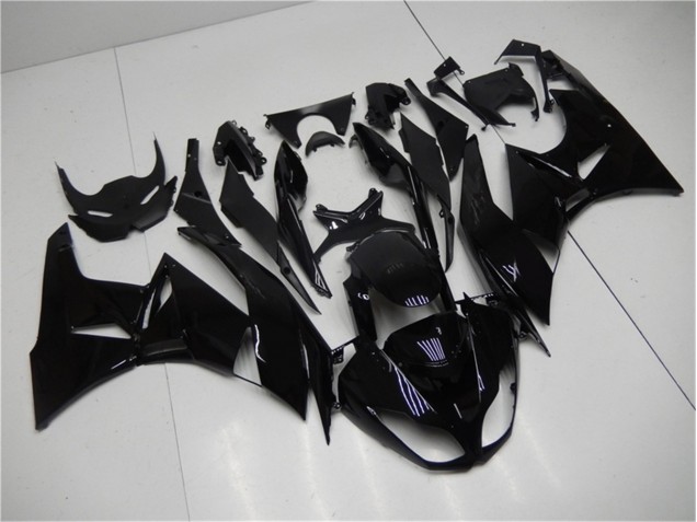 Carene Kawasaki ZX6R 2009-2012 - Lucido Nero