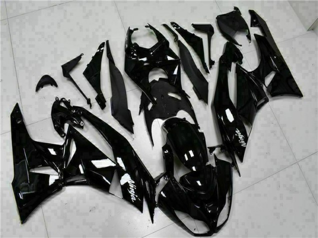 Carene Kawasaki ZX6R 2009-2012 - Nero Bianco Ninja Carene Kawasaki ZX6R 2009-2012 - Nero Bianco Ninja