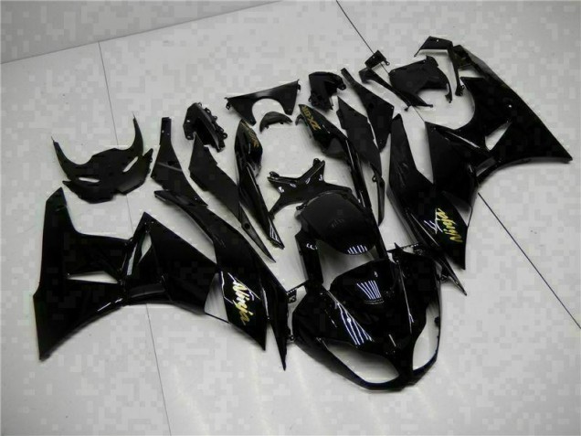 Carene Kawasaki ZX6R 2009-2012 - Nero Oro Ninja Carene Kawasaki ZX6R 2009-2012 - Nero Oro Ninja