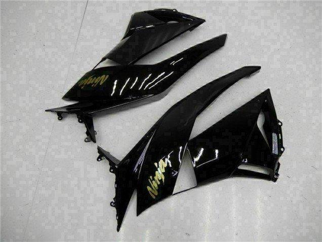 Carene Kawasaki ZX6R 2009-2012 - Nero Oro Ninja Carene Kawasaki ZX6R 2009-2012 - Nero Oro Ninja