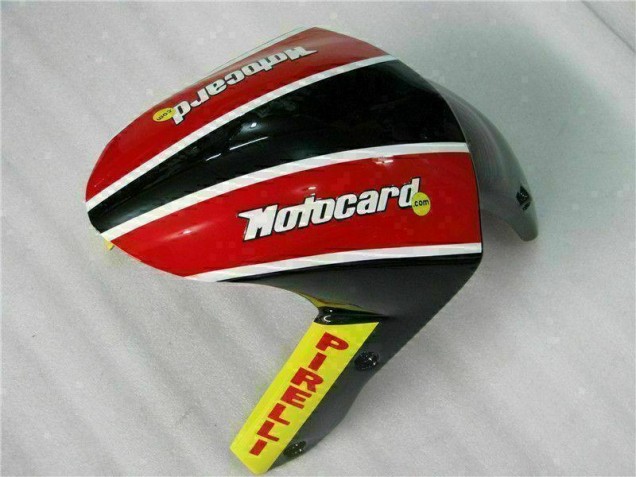 Carene Kawasaki ZX6R 2009-2012 - Nero Rosso Verdecard Carene Kawasaki ZX6R 2009-2012 - Nero Rosso Verdecard