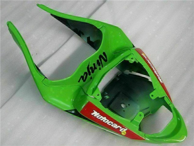 Carene Kawasaki ZX6R 2009-2012 - Nero Rosso Verdecard Carene Kawasaki ZX6R 2009-2012 - Nero Rosso Verdecard