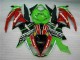 Carene Kawasaki ZX6R 2009-2012 - Nero Rosso Verdecard Carene Kawasaki ZX6R 2009-2012 - Nero Rosso Verdecard