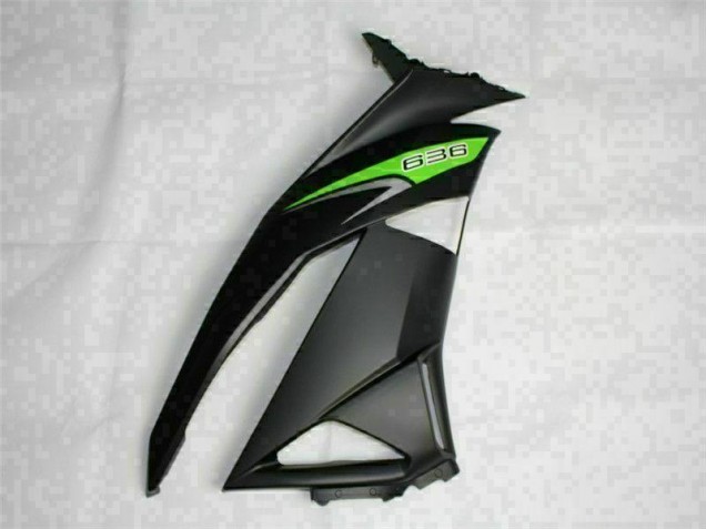 Carene Kawasaki ZX6R 2009-2012 - Nero Verde 636 Carene Kawasaki ZX6R 2009-2012 - Nero Verde 636