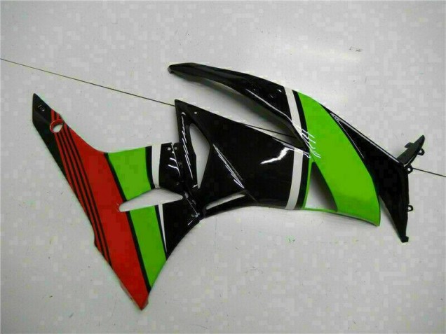 Carene Kawasaki ZX6R 2009-2012 - Nero Verde Rosso Carene Kawasaki ZX6R 2009-2012 - Nero Verde Rosso