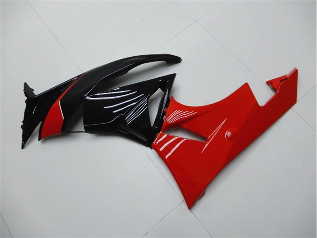 Carene Kawasaki ZX6R 2009-2012 - Rosso Nero Carene Kawasaki ZX6R 2009-2012 - Rosso Nero