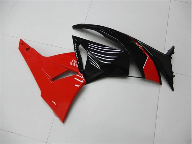 Carene Kawasaki ZX6R 2009-2012 - Rosso Nero Carene Kawasaki ZX6R 2009-2012 - Rosso Nero