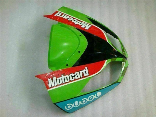 Carene Kawasaki ZX6R 2009-2012 - Rosso Verdecard Carene Kawasaki ZX6R 2009-2012 - Rosso Verdecard
