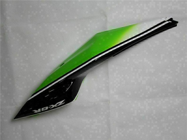 Carene Kawasaki ZX6R 2009-2012 - Verde Nero Bianco 25 Carene Kawasaki ZX6R 2009-2012 - Verde Nero Bianco 25