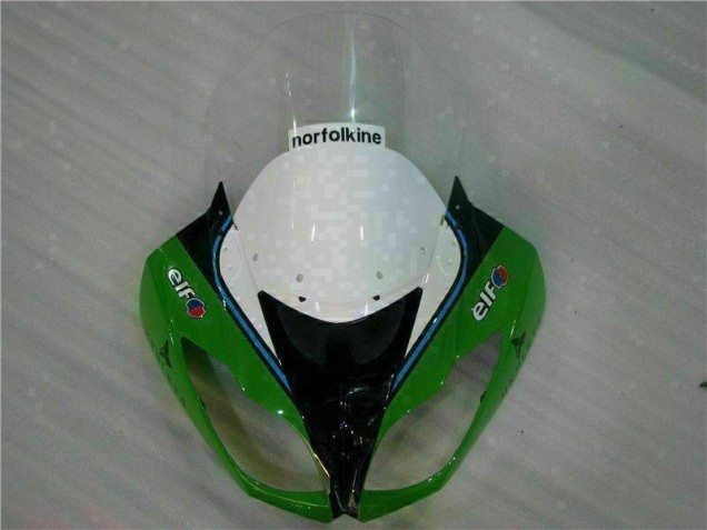 Carene Kawasaki ZX6R 2009-2012 - Verde Nero LeoVince Carene Kawasaki ZX6R 2009-2012 - Verde Nero LeoVince