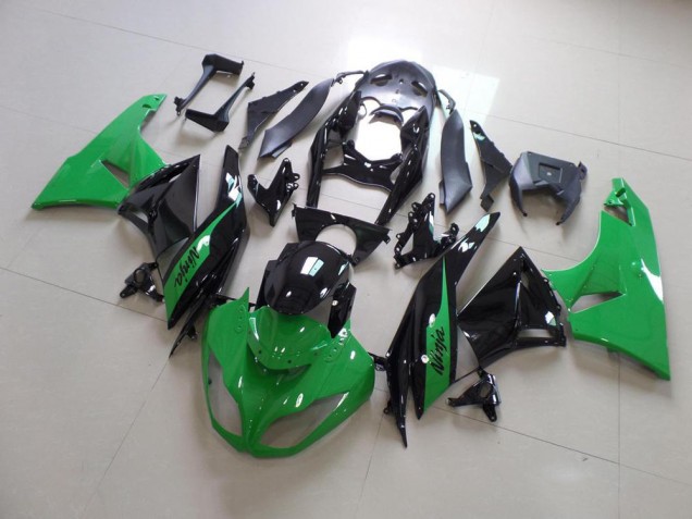 Carene Kawasaki ZX6R 2009-2012 - Verde & Nero Carene Kawasaki ZX6R 2009-2012 - Verde & Nero