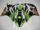 Carene Kawasaki ZX6R 2009-2012 - Verde Nero Rosso Carene Kawasaki ZX6R 2009-2012 - Verde Nero Rosso