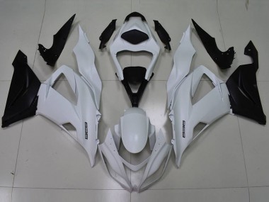 Carene Kawasaki ZX6R 2013-2018 - Bianco Nero 636