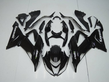 Carene Kawasaki ZX6R 2013-2018 - Gloss Nero