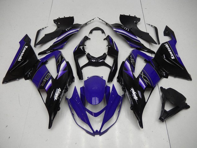 Carene Kawasaki ZX6R 2013-2018 - Nero Blu Carene Kawasaki ZX6R 2013-2018 - Nero Blu