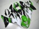 Carene Kawasaki ZX6R 2013-2018 - Verde Bianco Nero Carene Kawasaki ZX6R 2013-2018 - Verde Bianco Nero