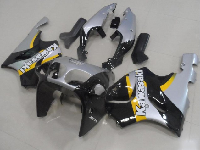 Carene Kawasaki ZX7R 1996-2003 - Argento & Nero Carene Kawasaki ZX7R 1996-2003 - Argento & Nero