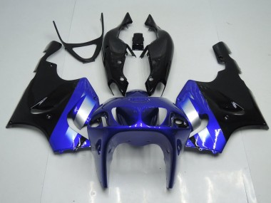 Carene Kawasaki ZX7R 1996-2003 - Blu & Nero