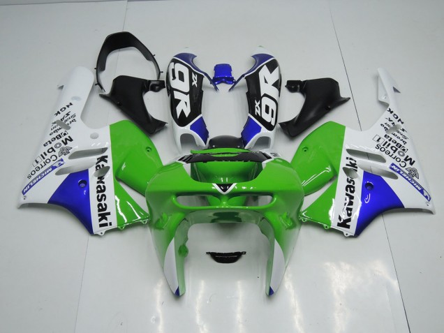 Carene Kawasaki ZX9R 1994-1997 - Verde Bianco Carene Kawasaki ZX9R 1994-1997 - Verde Bianco