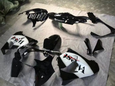Carene Kawasaki ZX9R 2000-2001 - Lucido Nero Bianco