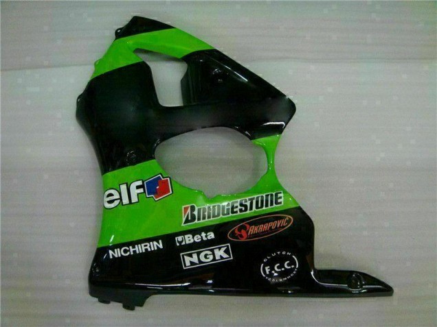 Carene & Plastica Kawasaki ZX6R 2000-2002 - Verde Carene & Plastica Kawasaki ZX6R 2000-2002 - Verde