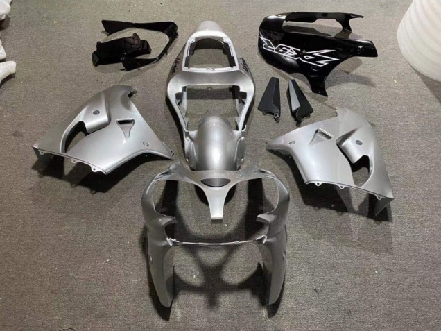 Carene & Plastica Kawasaki ZX9R 2002-2003 - Argento Lucido Nero Carene & Plastica Kawasaki ZX9R 2002-2003 - Argento Lucido Nero