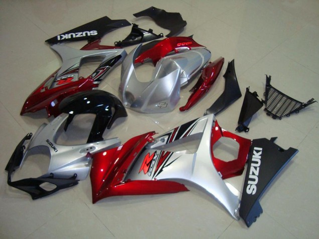 Carene & Plastica Suzuki GSXR 1000 K7 2007-2008 - Rosso Nero Argento