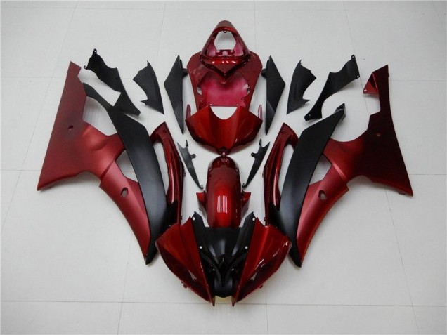 Carene & Plastica Yamaha R6 2008-2016 - Rosso Nero Carene & Plastica Yamaha R6 2008-2016 - Rosso Nero
