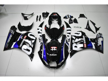Carene Suzuki GSXR 1000 2017-2023 - Nero Bianco Motul